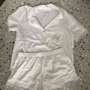 Victoria’s Secret Bride Pajama Set